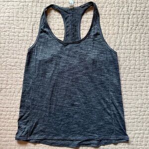 lululemon athletica Charcoal Heather Racerback Tank